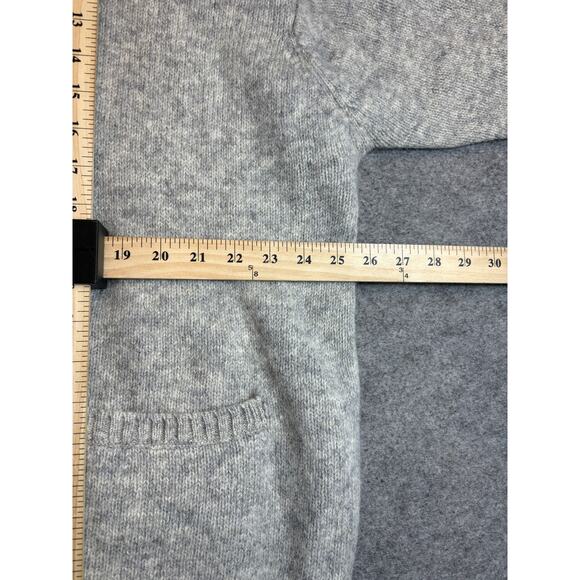 Vintage 80s 90s Pendleton Cardigan Mens XL Gray Shetland Wool Preppy Minimalist - Picture 7 of 7